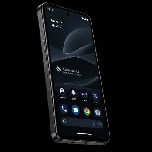 Mockup smartphone Android bersih